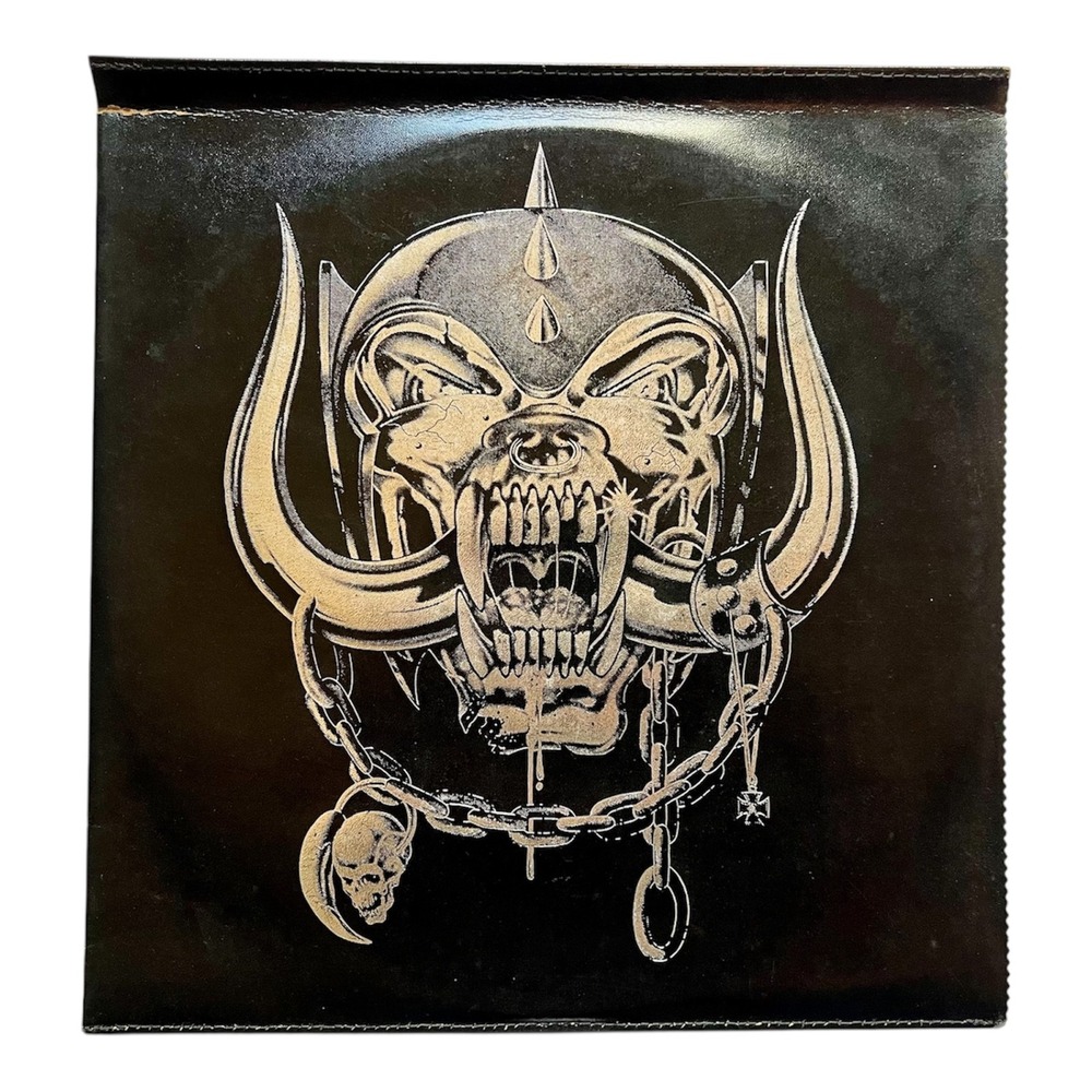 MOTORHEAD - No Remorse ***Rare LEATHER Cover*** 2 LP Vinyl 1984